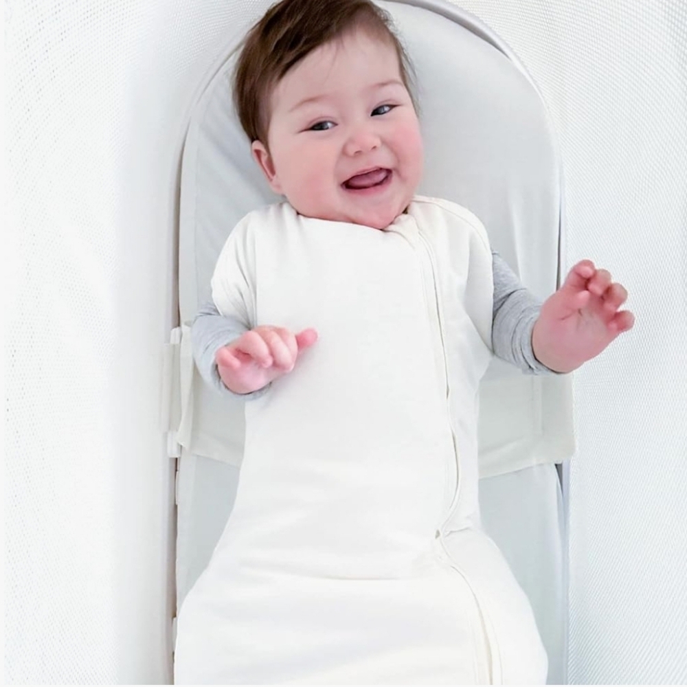 Happiest Baby SNOO Comforter Sleep Sack - Organic Cotton Swaddle Size 2 To 4 Mo.